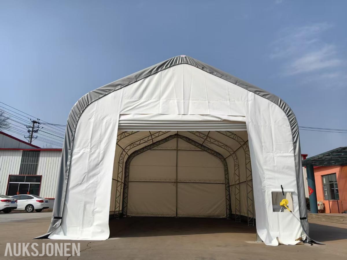 2026 LAGERTELT 9,15x6,10x4,88 L/B/H - 55M2 - MEGET SOLID-DOBBELT RØRSYSTEM . HELT NYTT. 203016